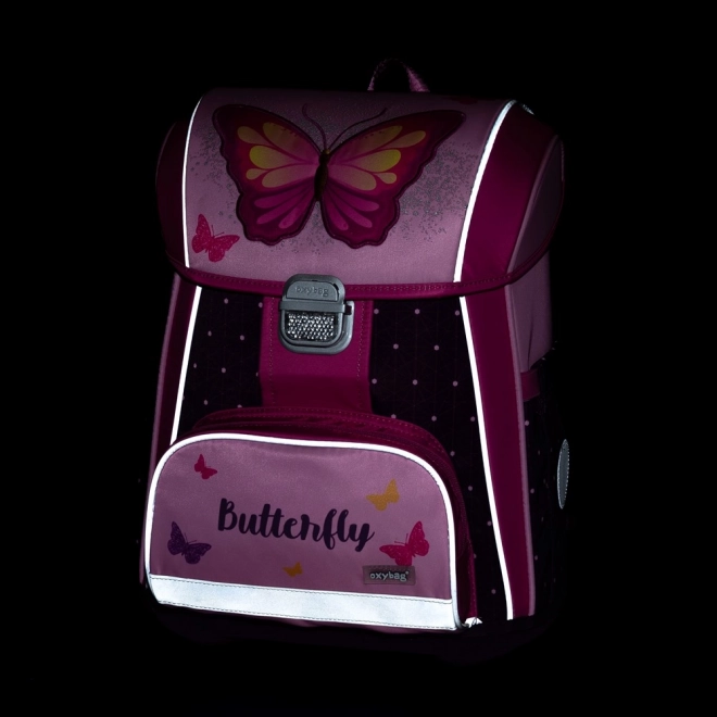Ensemble scolaire Oxybag Premium Papillon pour enfants