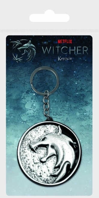 Porte-clés en métal The Witcher