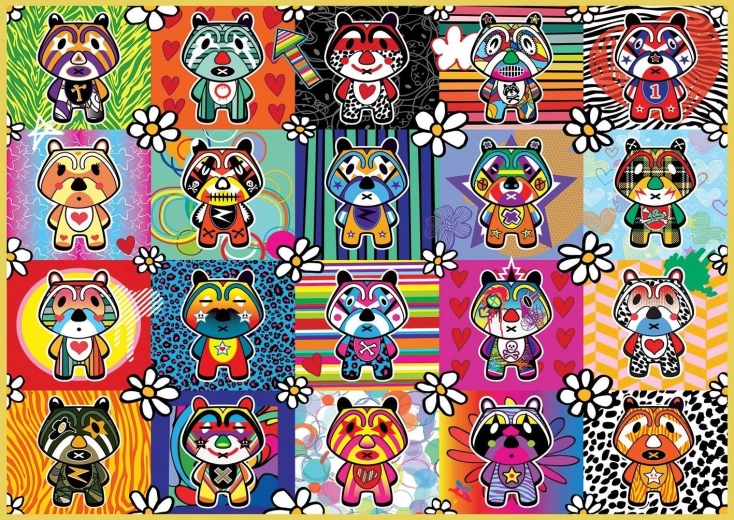 Puzzle Tantan et Momo 500 pièces