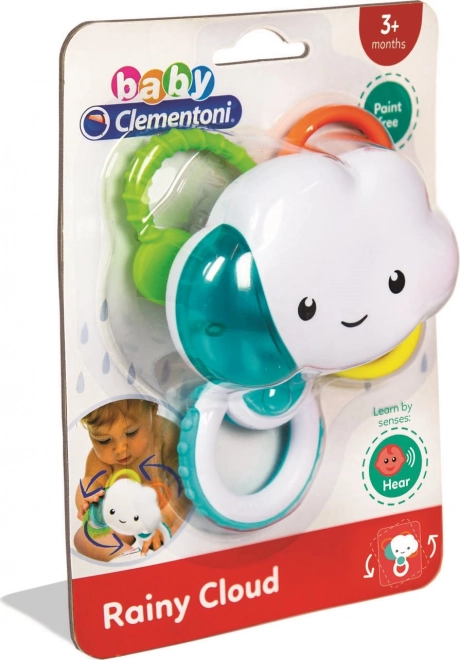 CLEMENTONI BABY Hochet Nuage de Pluie 2-en-1