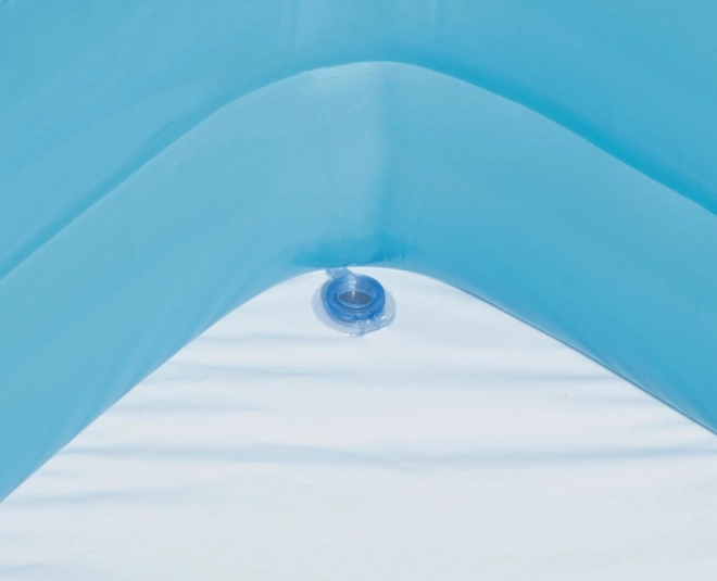 Piscine gonflable pour enfants avec abri
