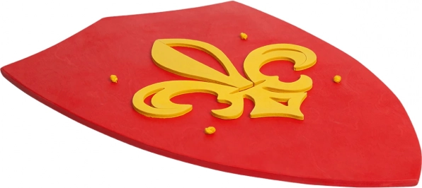 Blason authentique d’ANJOU