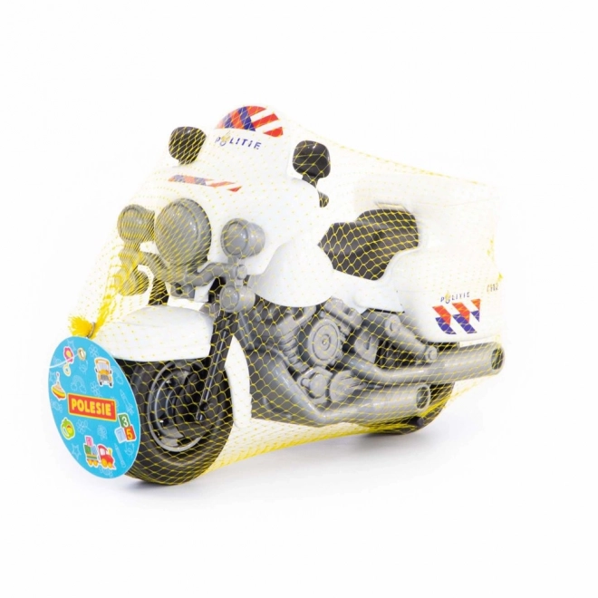 Moto de police pour tout-petits Polesie Blanche 71682