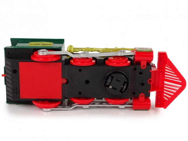 Locomotive de Noël avec Lumières et Sons sur Piles
