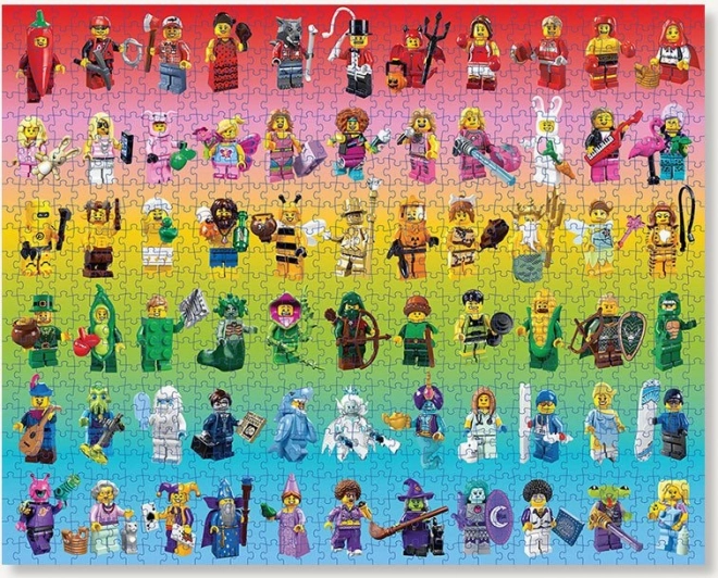 Chronicle Books LEGO® Figurines Arc-en-ciel 1000 pièces