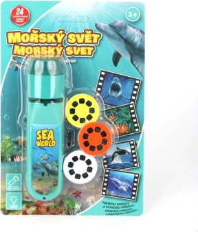 Lampe de poche et projecteur d’animaux marins pour enfants