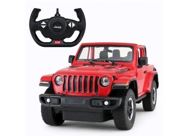Auto R/C Jeep Wrangler Rubicon 1:14 Rastar – Rouge