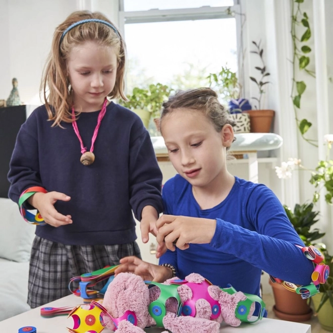 Cubes magnétiques Clixo Super Rainbow, 60 pièces
