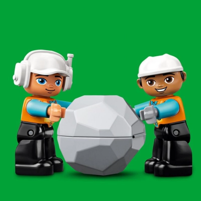 Camion et pelleteuse à chenilles DUPLO