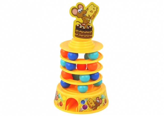 Jeu d'arcade Mouse Balls Slide Tower Balls