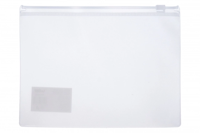 Pochette transparente avec fermeture éclair 33 x 24 cm