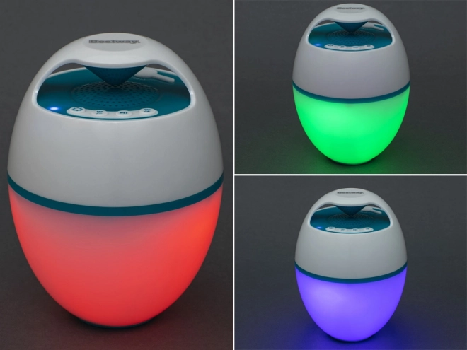 Bestway haut-parleur flottant MusicWave avec Bluetooth et lumière LED