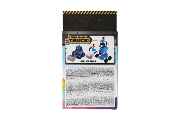 Jeu de construction auto en plastique avec roue libre