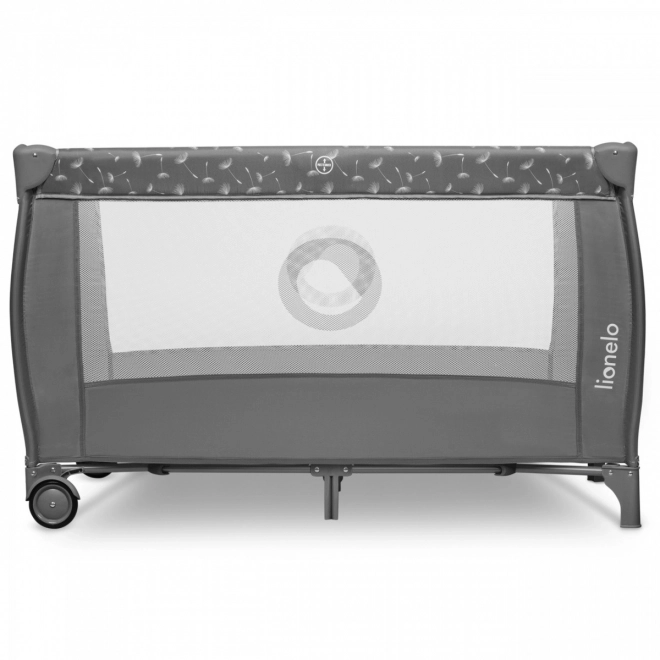 Lit de voyage pour enfants Lionelo Stefi Plus gris blanc