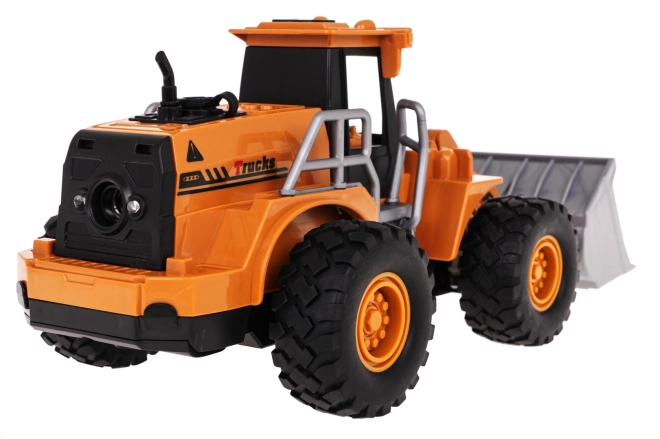 Bulldozer R/C avec fonction lumière et fumée