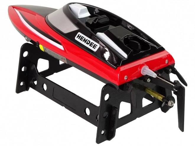 Bateau à moteur R/C 2.4G Rouge 20-25 KM/H