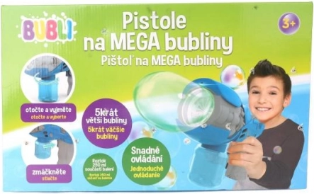 Pistolet à bulles géantes