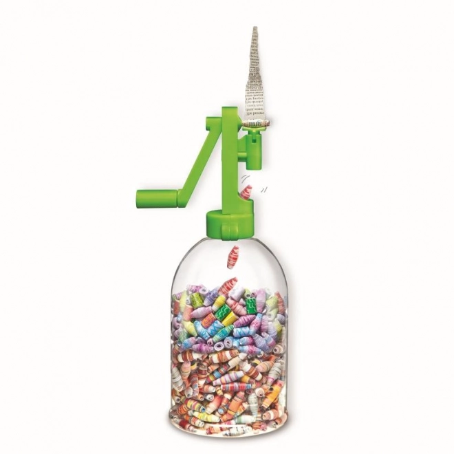 Appareil de recyclage pour fabriquer des perles en papier
