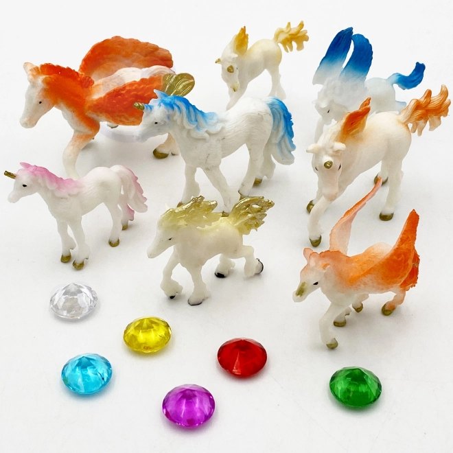 Ensemble de figurines de licorne