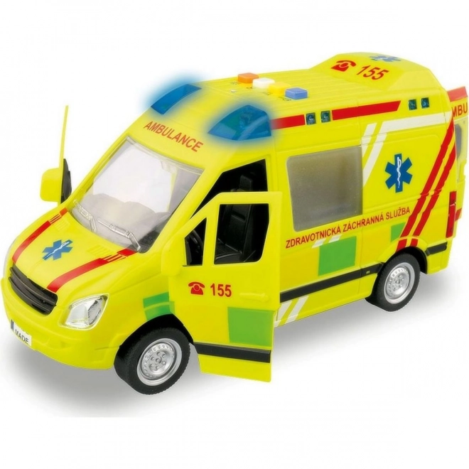 Ambulance à batterie avec voix tchèque