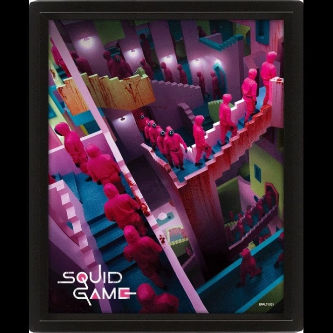 Tableau 3D Squid Game