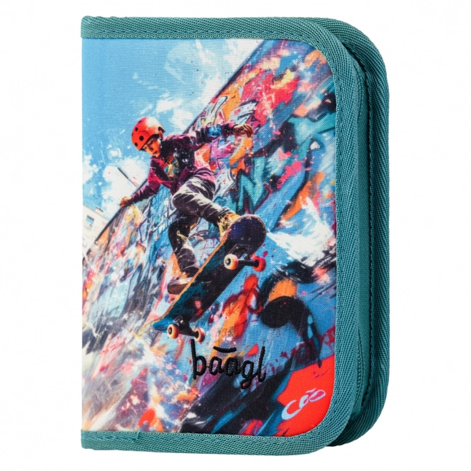 Ensemble pour écoliers Zippy Skatepark: cartable, trousse, sac, tablier et portefeuille