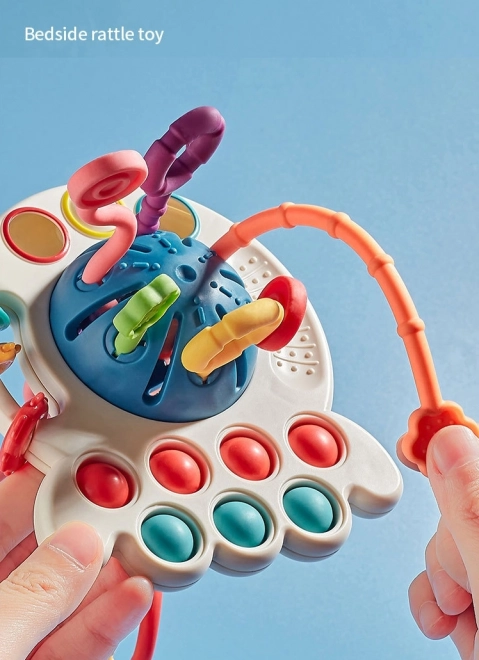 Jouet sensoriel Montessori hochet pour bébés dès 0 an