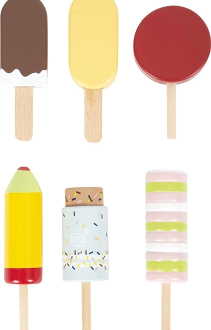 6 sucettes glacées en bois pour un divertissement sans fin