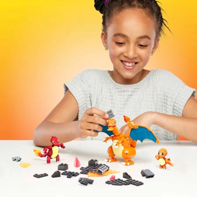 Kit de construction Mega Construx Pokémon Évolution de Salamèche