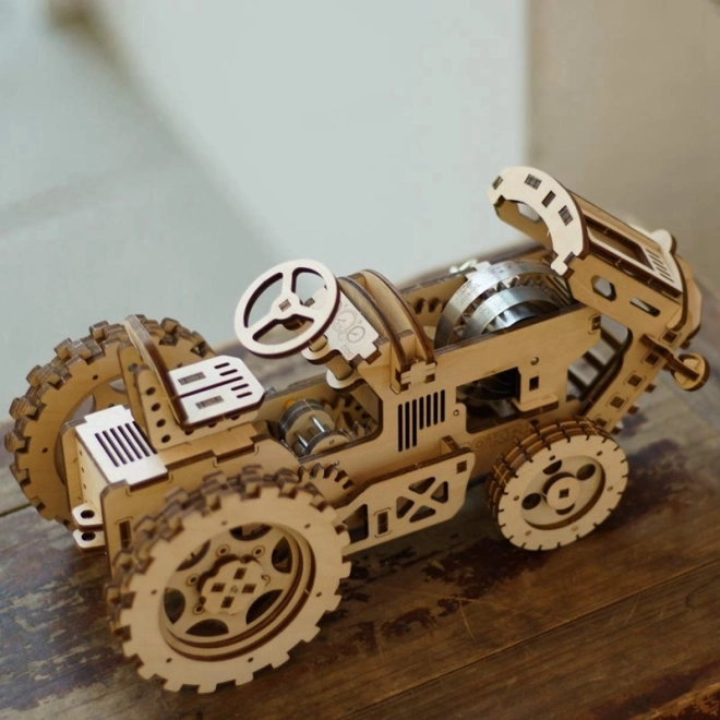 Puzzle mécanique en bois 3D RoboTime Tracteur
