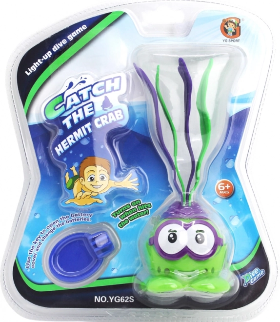 Crabe plongeur avec lumière pour enfants
