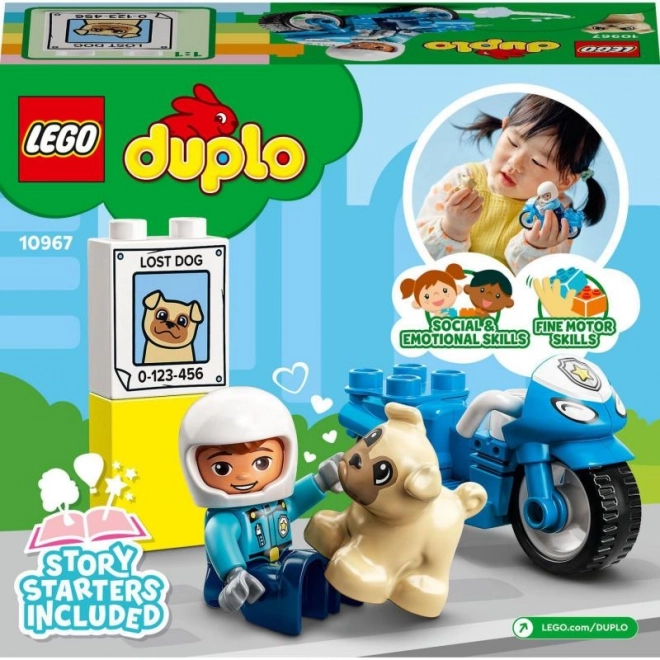 LEGO Duplo 10967 Moto de Police