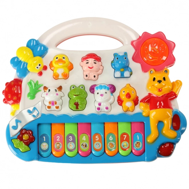 Piano éducatif pour enfants avec sons d'animaux