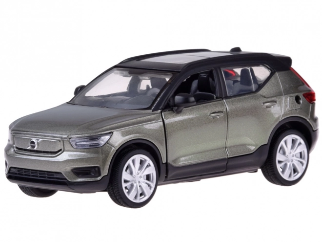 Modèle de voiture métallique crossover électrique Volvo XC40