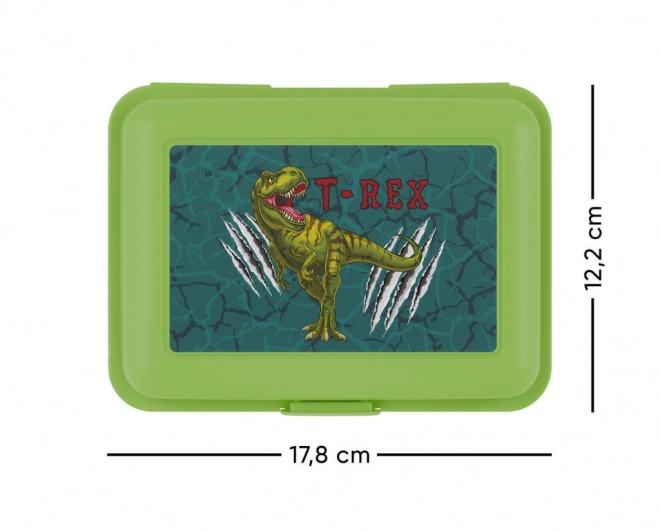 Boîte à goûter avec motif T-Rex
