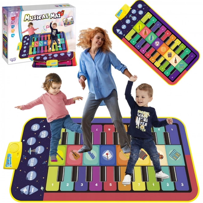 Tapis de danse musical interactif XXL WOOPIE