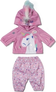 Vêtements Baby Born licorne pour poupées 43 cm