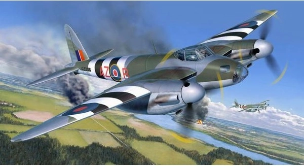 Maquette en plastique de l’avion Mosquito Mk. IV