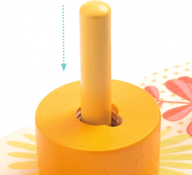 Tour empilable colorée pour enfants DJECO