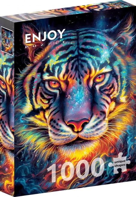 Puzzle Ténacité du Tigre 1000 pièces