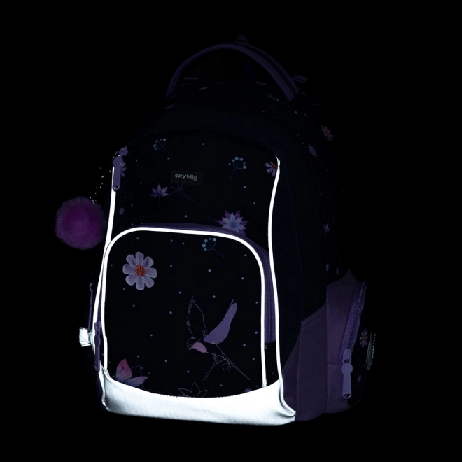Sac à dos scolaire OXY GO Fleurs