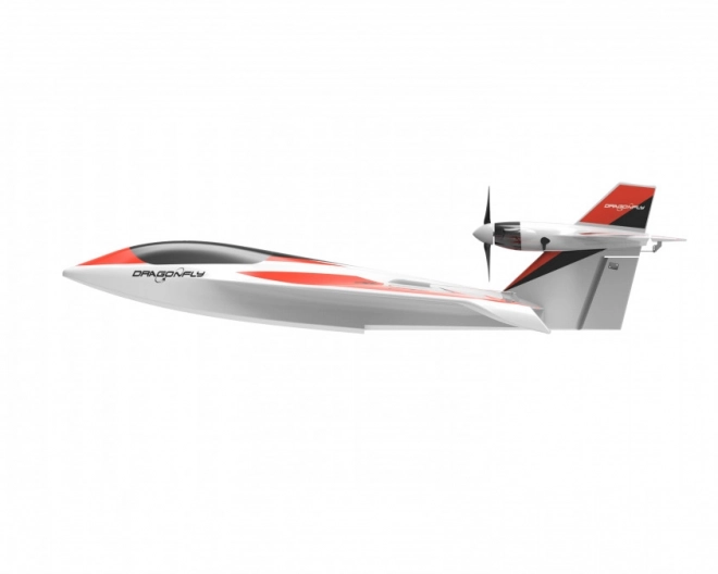 Hydravion Dragonfly V3 2,4 GHz RTF – Blanc-Rouge