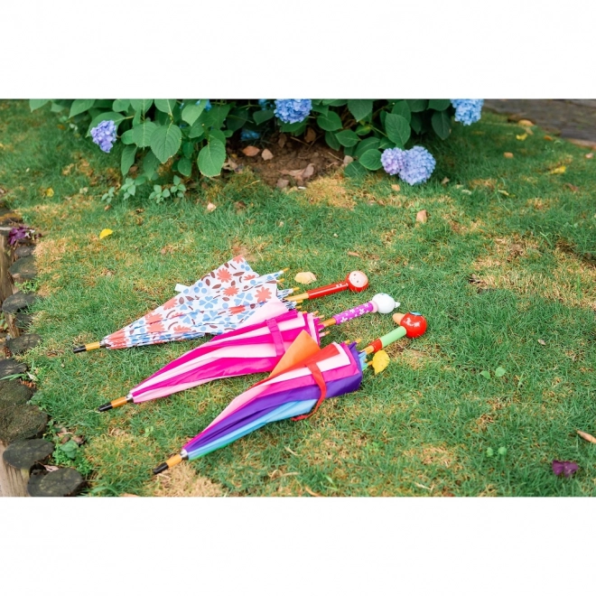Parapluie pour enfants avec poignée en forme d'oiseau
