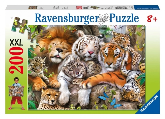 Puzzle Grandes Chattes 200 pièces