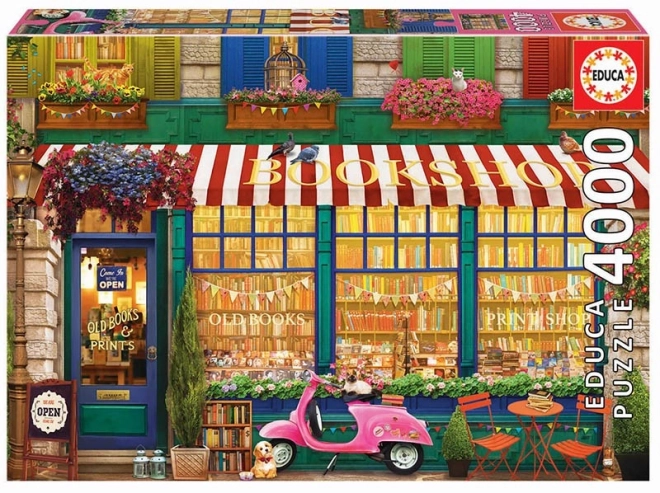 Puzzle Librairie Vintage 4000 Pièces