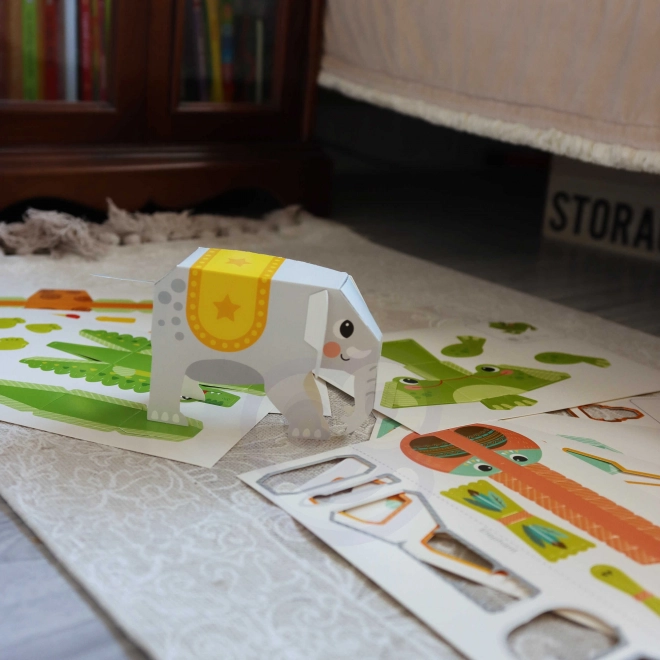 Woopie art&fun kit créatif origami 3D animaux