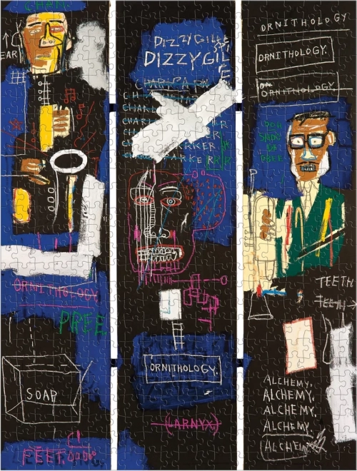 Puzzle Basquiat : joueurs au cor de chasse 500 pièces