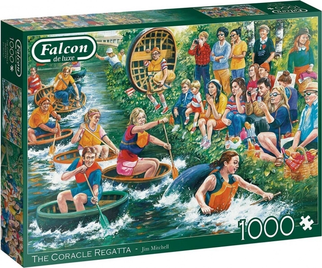 Puzzle FALCON Régate de Coracle 1000 pièces