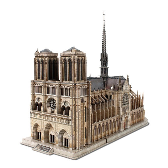 Architecture gothique détaillée