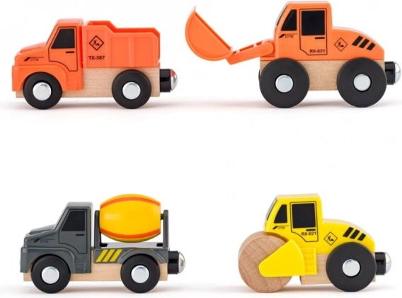 Véhicules en bois robustes pour petites mains